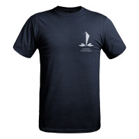 T-shirt Strong logos Marine Nationale bleu marine
