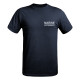 T shirt Strong texte Marine Nationale bleu marine