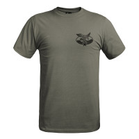 T shirt Strong Troupes de Montagne vert olive A10 Equipment Univers Militaire