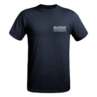 T shirt Strong texte Marine Nationale bleu marine A10 Equipment