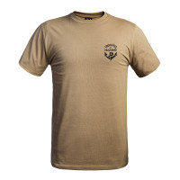 T shirt Strong Troupes de Marine tan A10 Equipment MILITAIRE