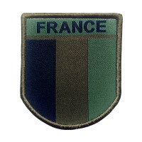 Ecusson France basse visibilité brodé sur tissu A10 Equipment Univers Militaire
