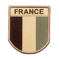Ecusson France désert brodé sur tissu A10 Equipment Univers Militaire